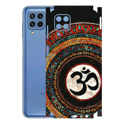 Samsung M/F/Note/Flip and C Phone Skins (All Models) - Aum Chant Abstract - 3D Embossed Finish (L-42) Samsung Galaxy M32
