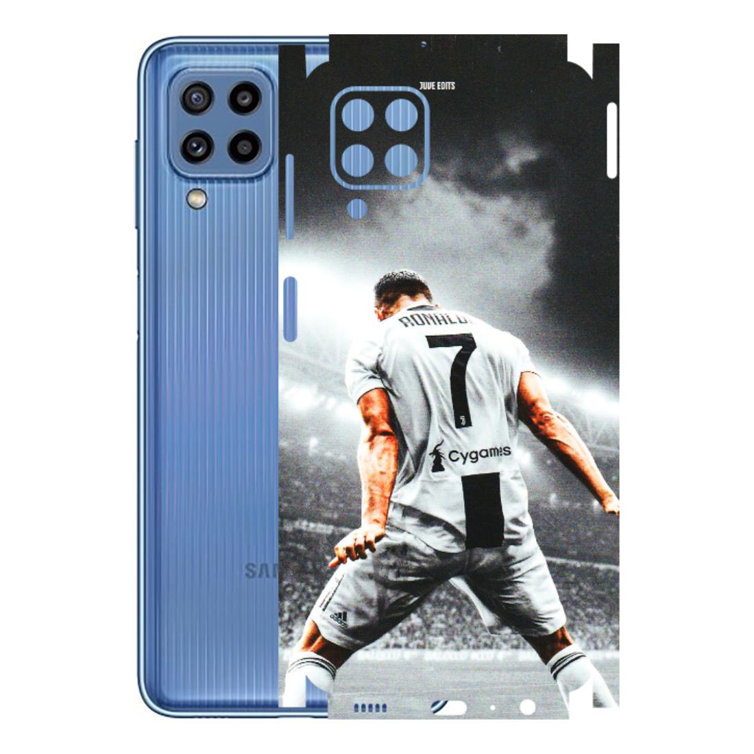 Samsung M/F/Note/Flip and C Phone Skins (All Models) - Ronaldo CR7 Crazy - 3D Embossed Finish (L-44) Samsung Galaxy M32