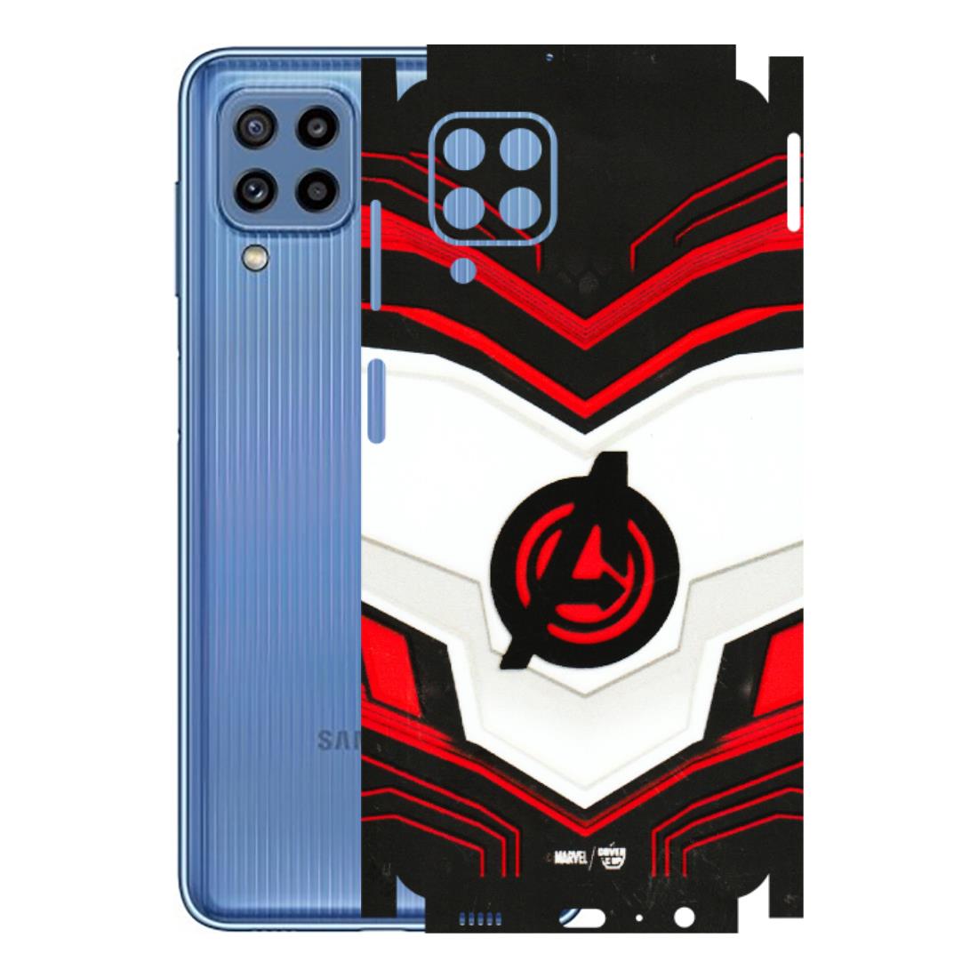 Samsung M/F/Note/Flip and C Phone Skins (All Models) - Avengers Logo - 3D Embossed Finish (L-55) Samsung Galaxy M32