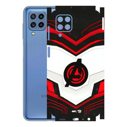 Samsung M/F/Note/Flip and C Phone Skins (All Models) - Avengers Logo - 3D Embossed Finish (L-55) Samsung Galaxy M32