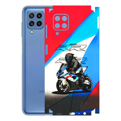Samsung M/F/Note/Flip and C Phone Skins (All Models) - Bikers Love - 3D Embossed Finish (L-58) Samsung Galaxy M32