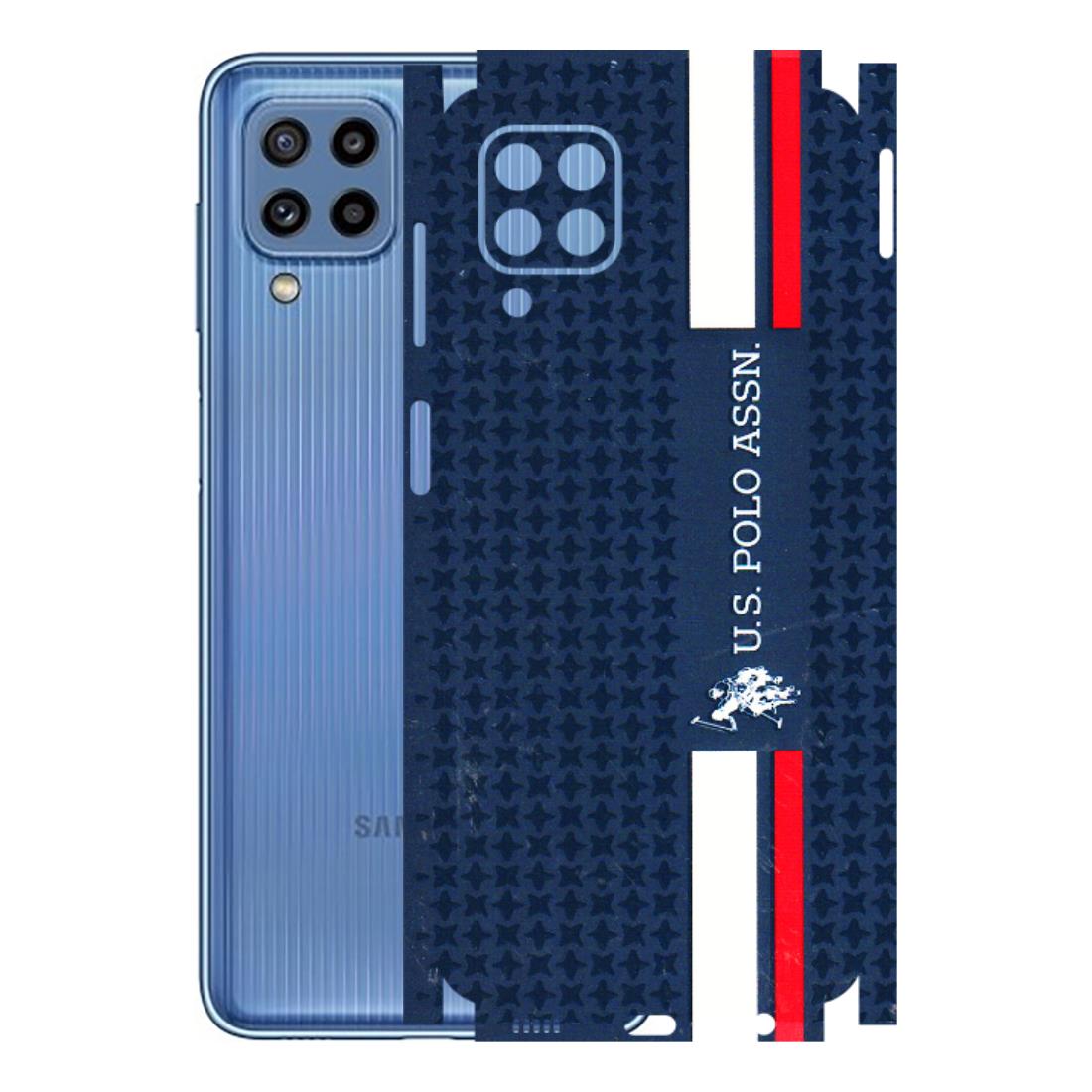 Samsung M/F/Note/Flip and C Phone Skins (All Models) - US POLO Designer Brand - 3D Embossed Finish (L-65) Samsung Galaxy M32