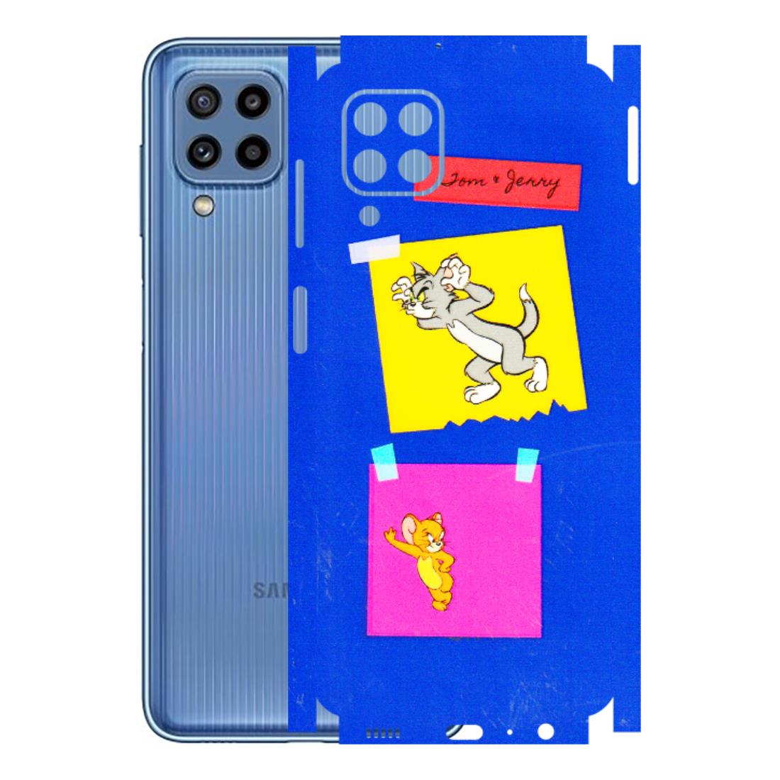 Samsung M/F/Note/Flip and C Phone Skins (All Models) - Tom N Jerry Sticky Notes - 3D Embossed Finish (L-88) Samsung Galaxy M32