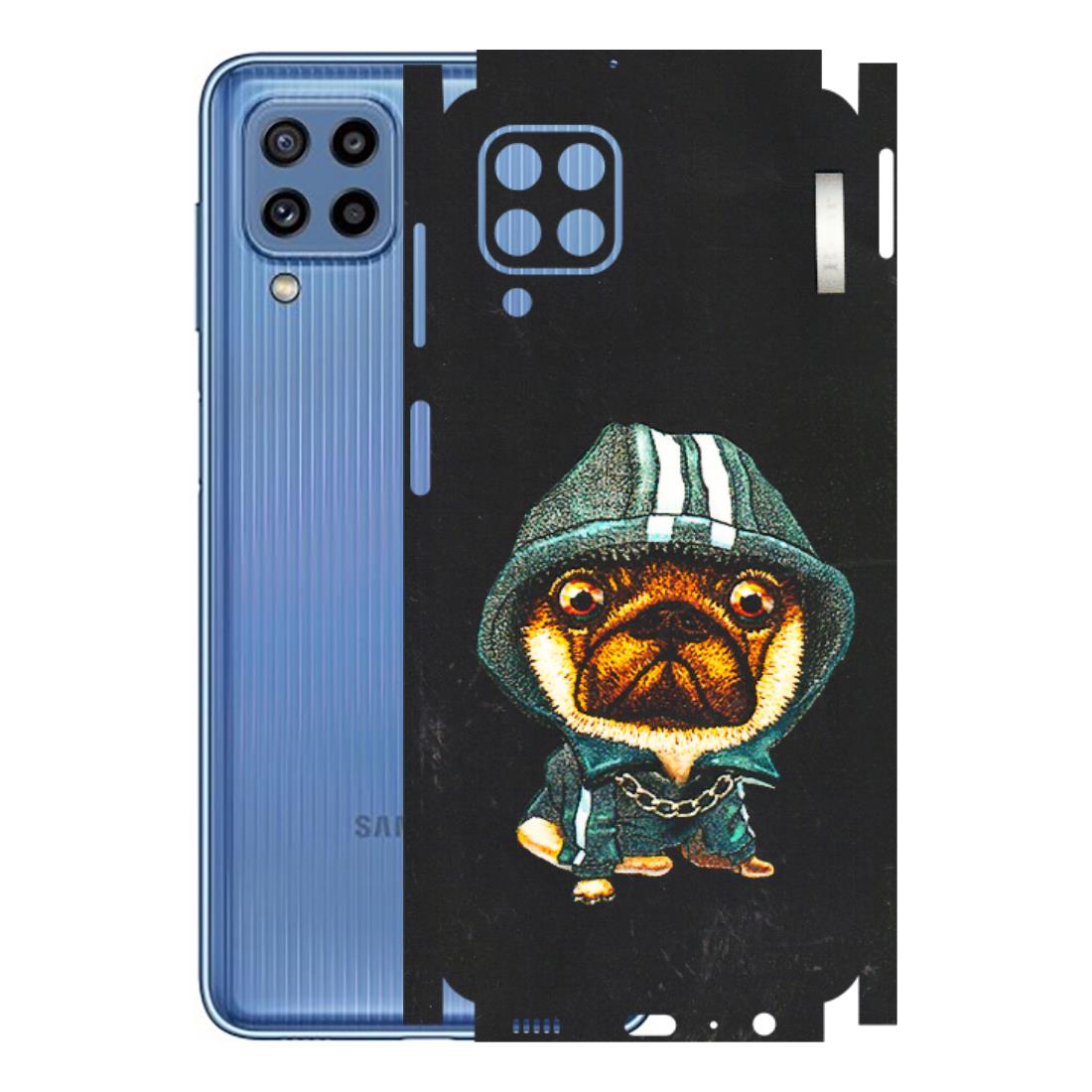 Samsung M/F/Note/Flip and C Phone Skins (All Models) - Puppy N Hoodie - 3D Embossed Finish (L-90) Samsung Galaxy M32