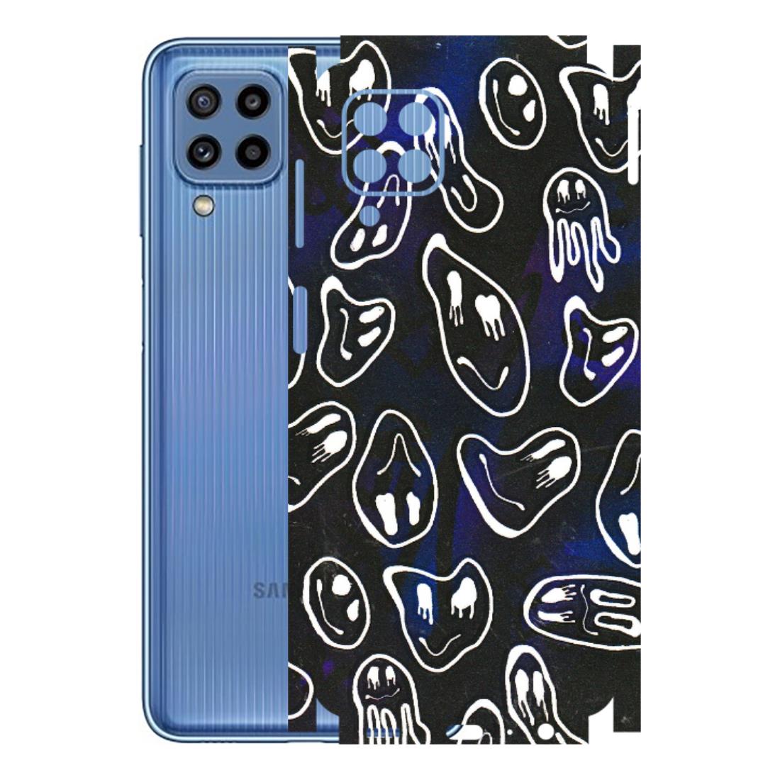 Samsung M/F/Note/Flip and C Phone Skins (All Models) - Distorted Smileys - 3D Embossed Finish (L-92) Samsung Galaxy M32