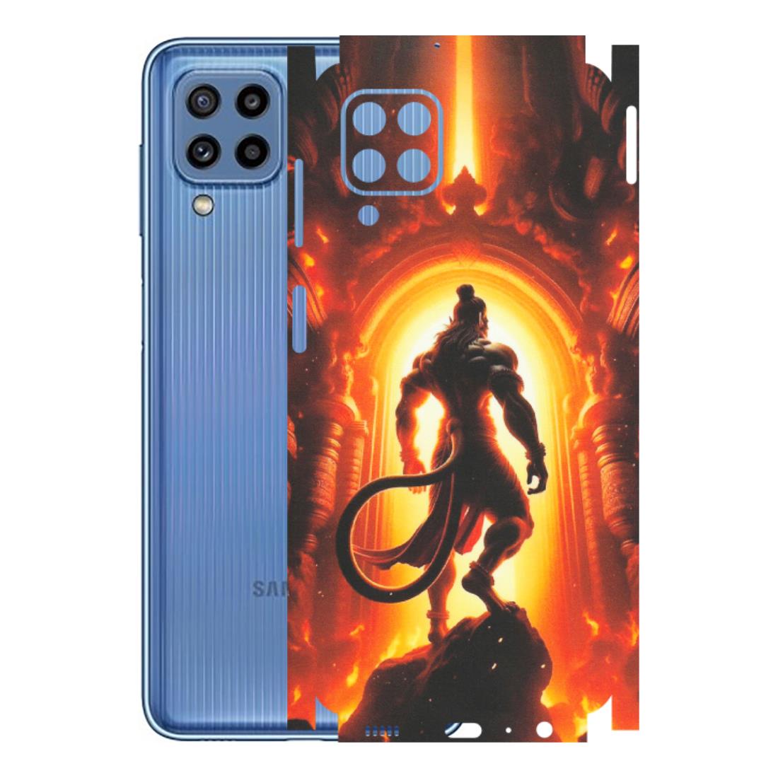 Samsung M/F/Note/Flip and C Phone Skins (All Models) - HanumanJi - Matte Finish (M-06) Samsung Galaxy M32