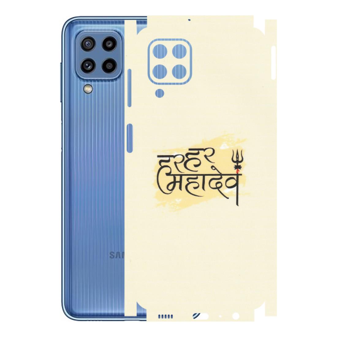 Samsung M/F/Note/Flip and C Phone Skins (All Models) - Har Har Mahadev - Matte Finish (M-10) Samsung Galaxy M32