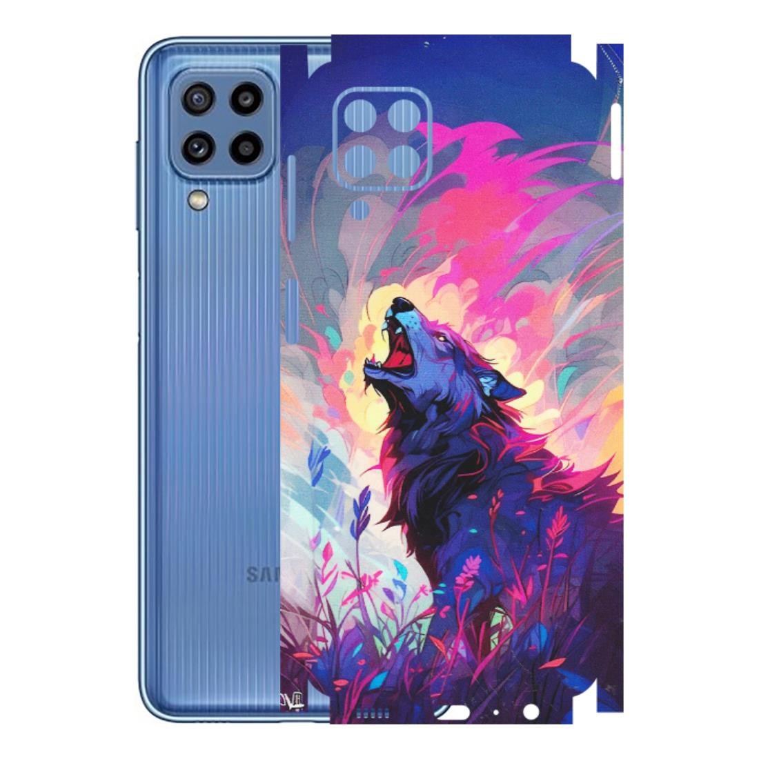 Samsung M/F/Note/Flip and C Phone Skins (All Models) - New Wild Wolf Abstract - Matte Finish (M-125) Samsung Galaxy M32
