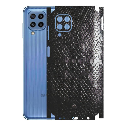 Samsung M/F/Note/Flip and C Phone Skins (All Models) - Black Snack Leather - Matte Finish (M-147) Samsung Galaxy M32