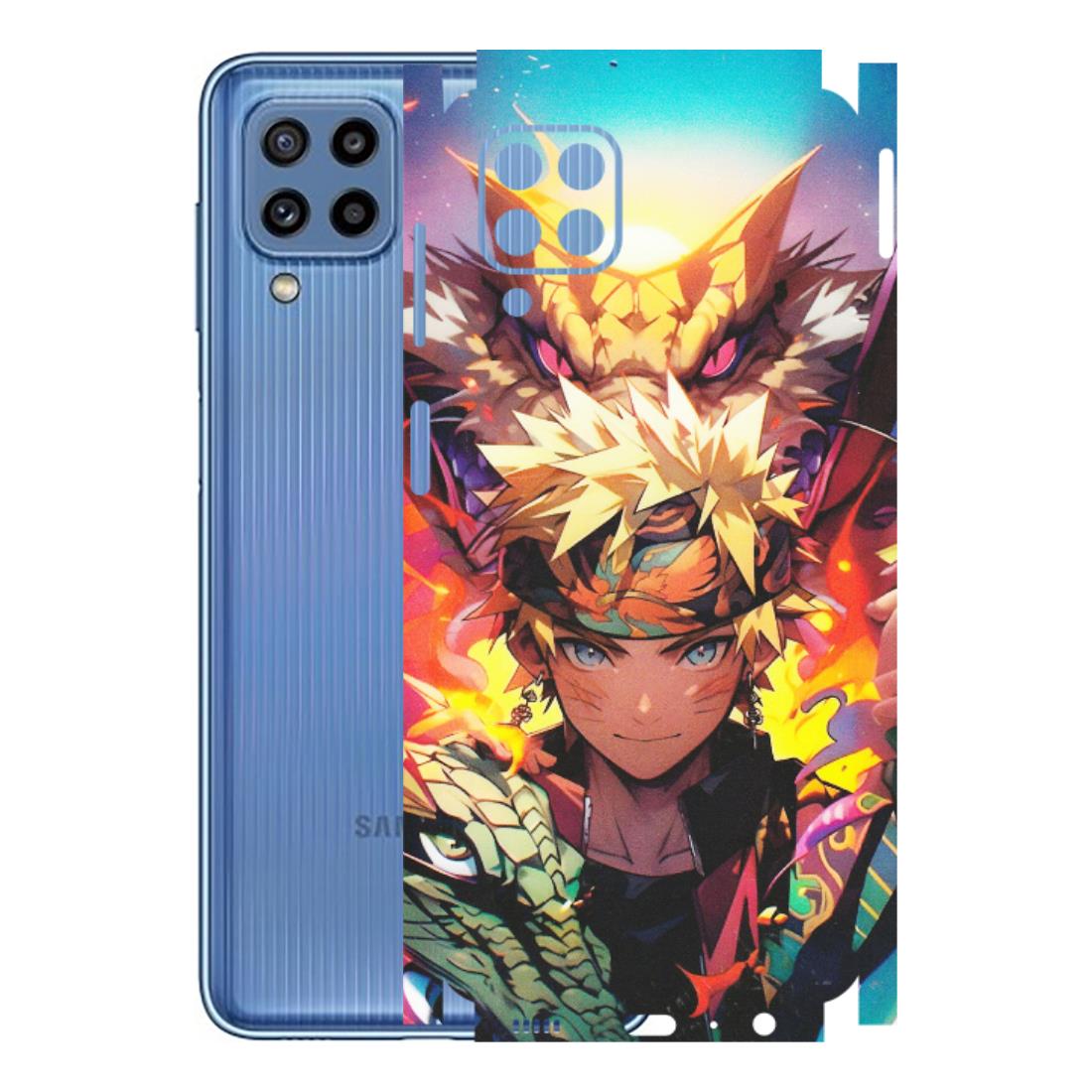 Samsung M/F/Note/Flip and C Phone Skins (All Models) - Angry Naruto Anime - Matte Finish (M-148) Samsung Galaxy M32
