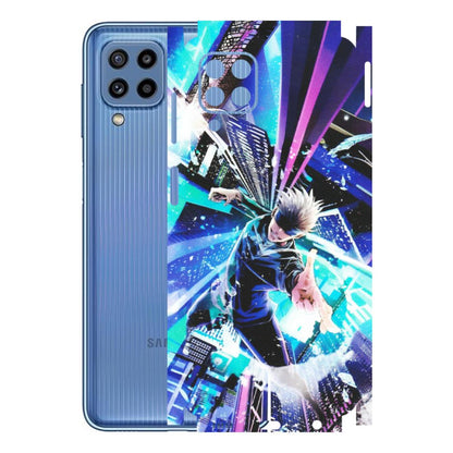 Samsung M/F/Note/Flip and C Phone Skins (All Models) - Manga Action Jujustu Kaisen Anime - Matte Finish (M-155) Samsung Galaxy M32