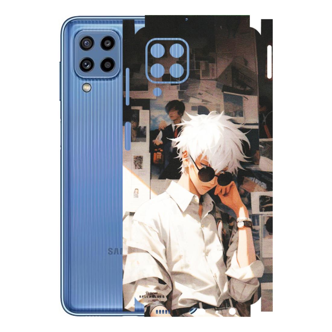 Samsung M/F/Note/Flip and C Phone Skins (All Models) - Gojo Satoru Jujustu Kaisen Anime - Matte Finish (M-156) Samsung Galaxy M32