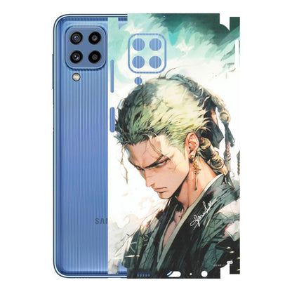 Samsung M/F/Note/Flip and C Phone Skins (All Models) - Pirate Hunter One Piece Anime - Matte Finish (M-157) Samsung Galaxy M32