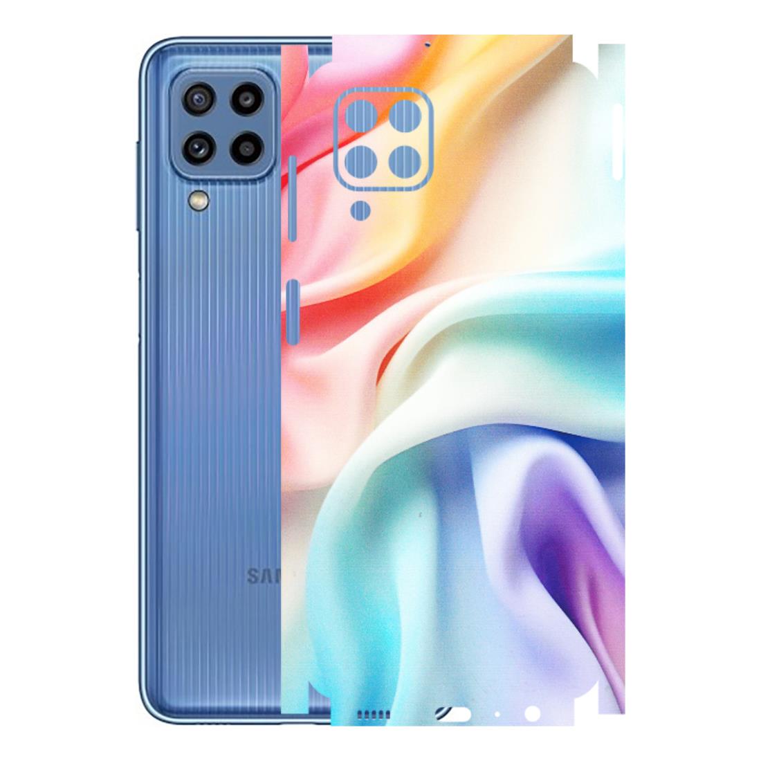 Samsung M/F/Note/Flip and C Phone Skins (All Models) - Colourful Silk Cloth - Matte Finish (M-165) Samsung Galaxy M32