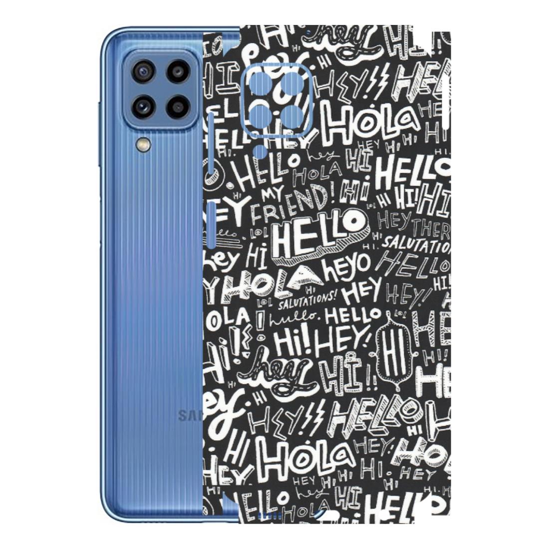 Samsung M/F/Note/Flip and C Phone Skins (All Models) - Hi Hello Doodles - Matte Finish (M-25) Samsung Galaxy M32