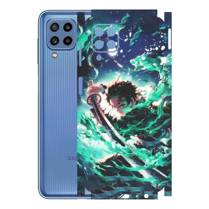 Samsung M/F/Note/Flip and C Phone Skins (All Models) - Sword Fighter Anime - Matte Finish (M-29) Samsung Galaxy M32