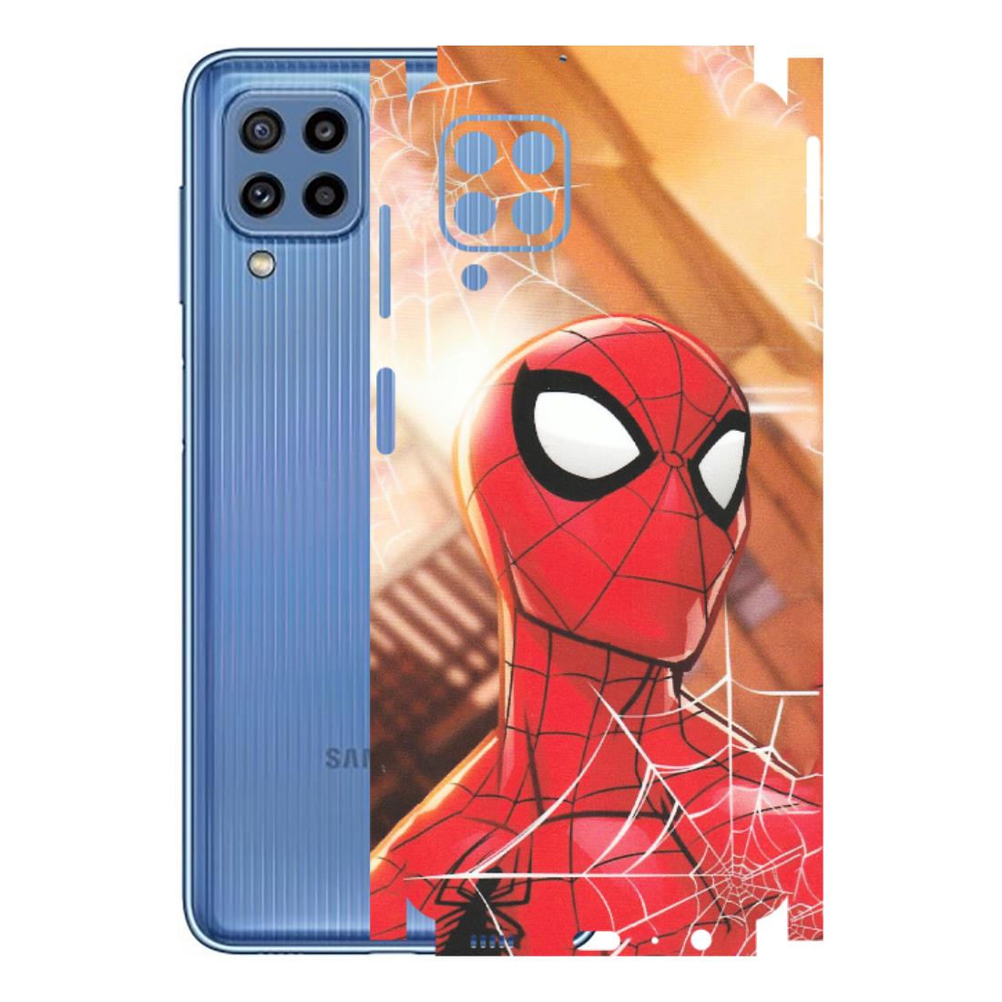 Samsung M/F/Note/Flip and C Phone Skins (All Models) - Spiderman Face New - Matte Finish (M-41) Samsung Galaxy M32