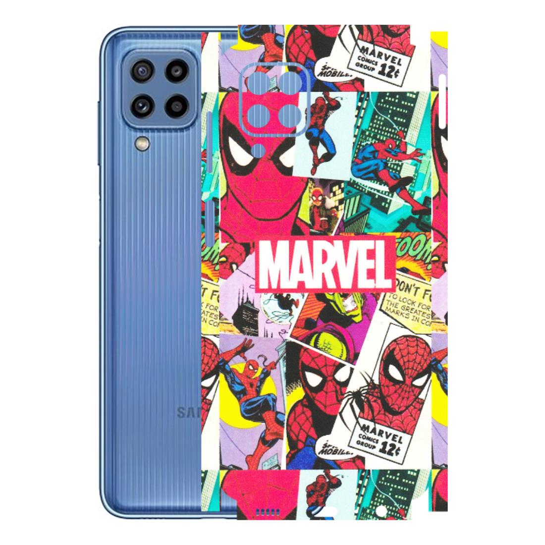 Samsung M/F/Note/Flip and C Phone Skins (All Models) - Marvel Comic Spiderman Grafitti - Matte Finish (M-72) Samsung Galaxy M32