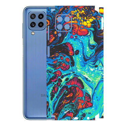Samsung M/F/Note/Flip and C Phone Skins (All Models) - Majestic Galactic Marbel - Matte Finish (M-85) Samsung Galaxy M32