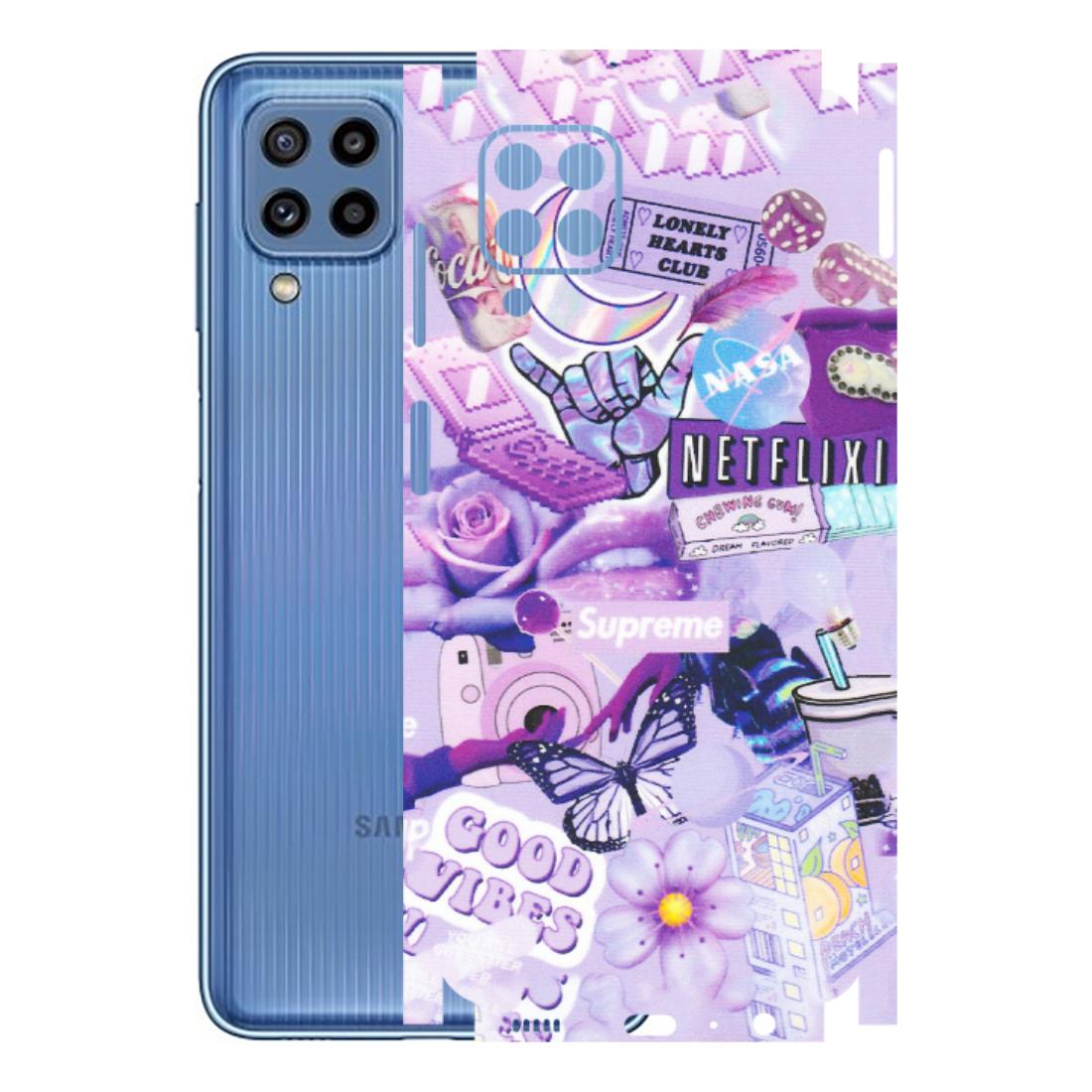Samsung M/F/Note/Flip and C Phone Skins (All Models) - Supreme Purple Magic - Matte Finish (M-88) Samsung Galaxy M32