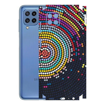 Samsung M/F/Note/Flip and C Phone Skins (All Models) - Rainbow Dot Mandala - Matte Finish (M-97) Samsung Galaxy M32