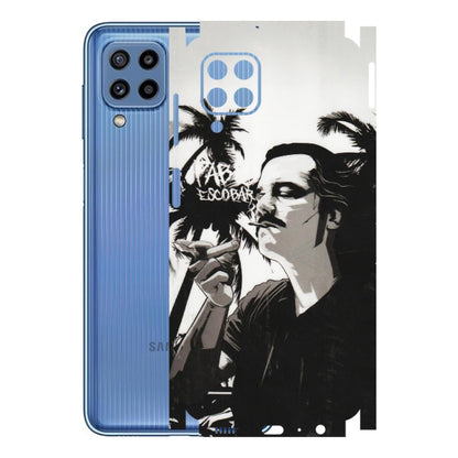 Samsung M/F/Note/Flip and C Phone Skins (All Models) - Pab Escobar - Transparent Finish (T-05) Samsung Galaxy M32