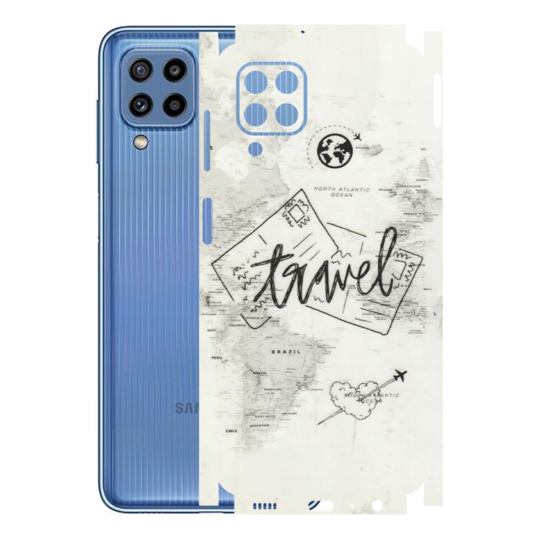 Samsung M/F/Note/Flip and C Phone Skins (All Models) - Travel Ticket - Transparent Finish (T-06) Samsung Galaxy M32