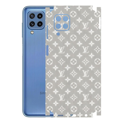 Samsung M/F/Note/Flip and C Phone Skins (All Models) - Luxury Brands Logo - Transparent Finish (T-07) Samsung Galaxy M32
