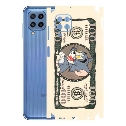 Samsung M/F/Note/Flip and C Phone Skins (All Models) - One Hundred Dollar Tom - Transparent Finish (T-16) Samsung Galaxy M32