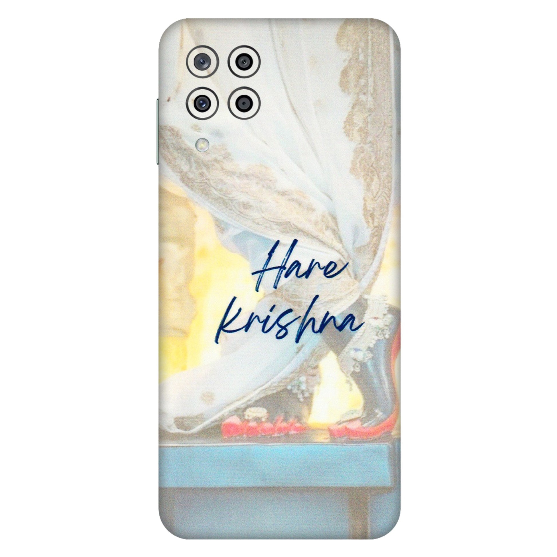 Samsung M/F/Note/Flip and C Phone Skins (All Models) - Hare Krishna - 3D Embossed Finish (L-03) Samsung Galaxy M33 (5G)