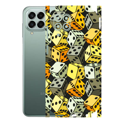 Samsung M/F/Note/Flip and C Phone Skins (All Models) - Dices Of Life - 3D Embossed Finish (L-04) Samsung Galaxy M33 (5G)