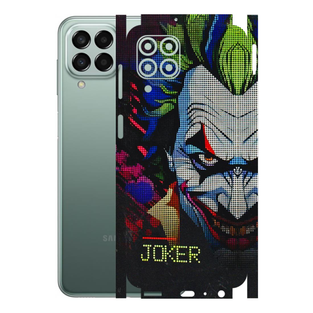Samsung M/F/Note/Flip and C Phone Skins (All Models) - Joker Dot Matrix - 3D Embossed Finish (L-08) Samsung Galaxy M33 (5G)