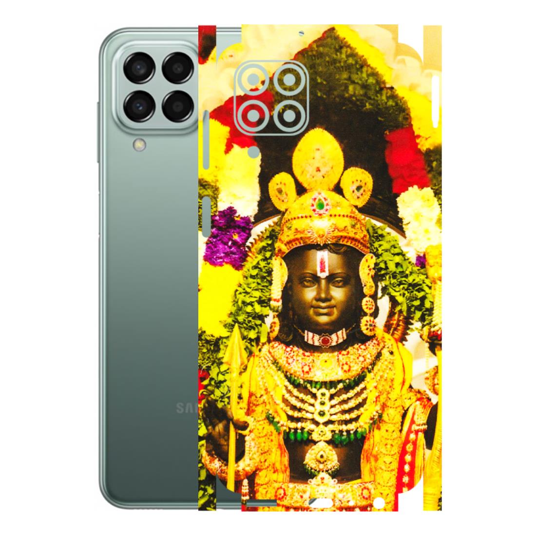 Samsung M/F/Note/Flip and C Phone Skins (All Models) - Ram Lalla Ayodhya - 3D Embossed Finish (L-103) Samsung Galaxy M33 (5G)