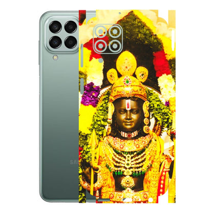 Samsung M/F/Note/Flip and C Phone Skins (All Models) - Ram Lalla Ayodhya - 3D Embossed Finish (L-103) Samsung Galaxy M33 (5G)