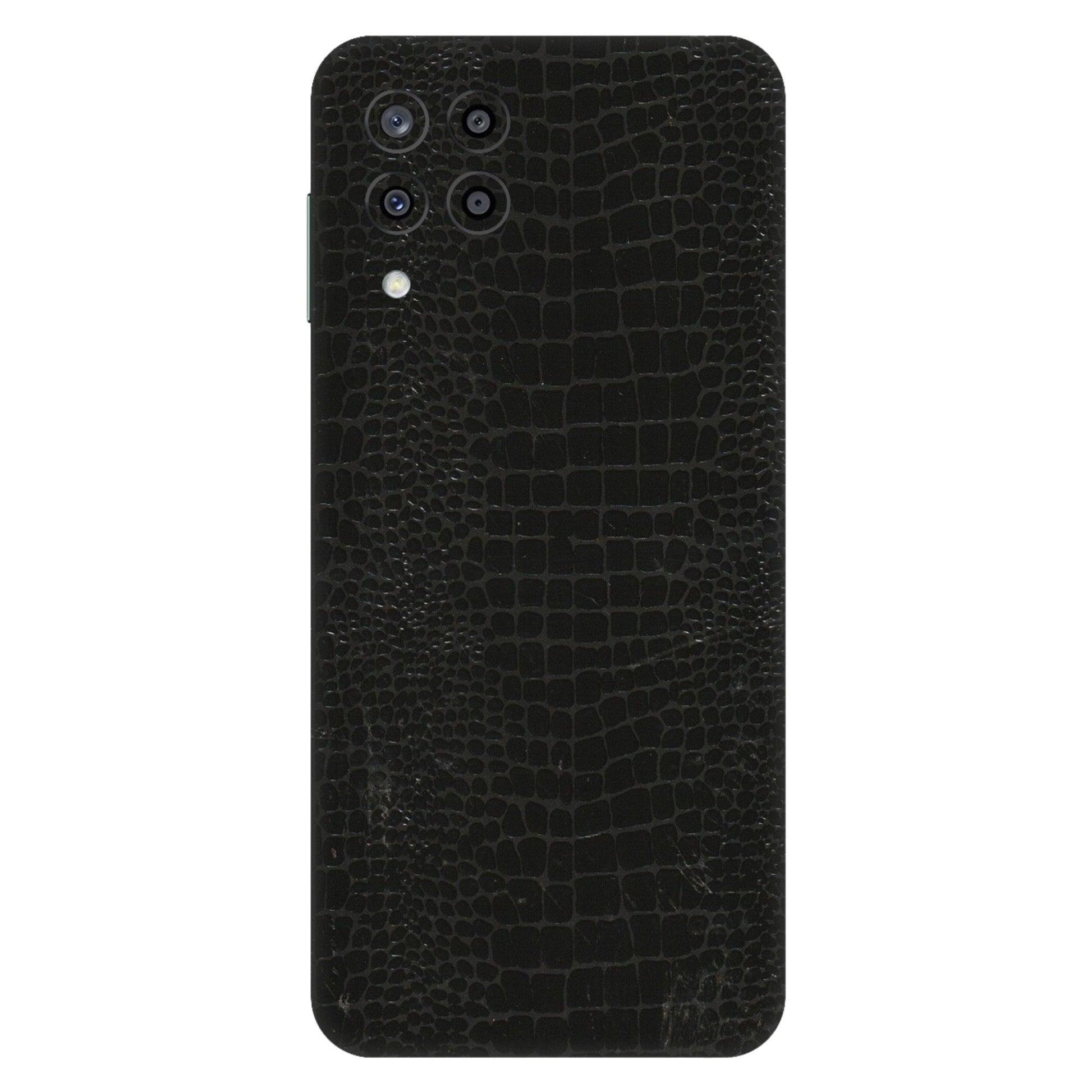 Samsung M/F/Note/Flip and C Phone Skins (All Models) - Snake Leather Black - 3D Embossed Finish (L-107) Samsung Galaxy M33 (5G)