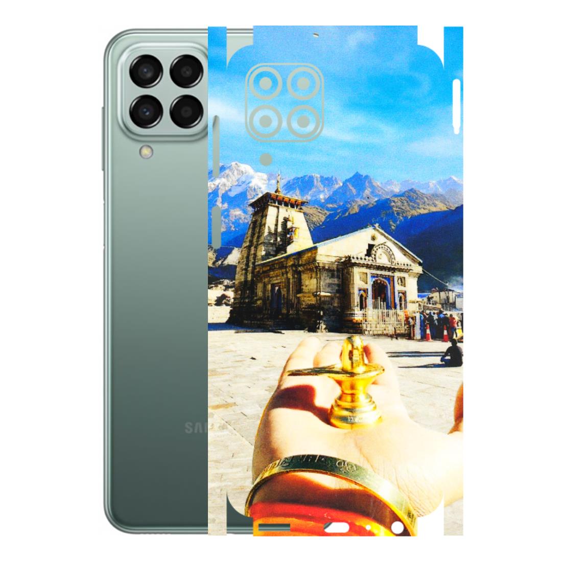 Samsung M/F/Note/Flip and C Phone Skins (All Models) - Beauty of Kedarnath - 3D Embossed Finish (L-108) Samsung Galaxy M33 (5G)