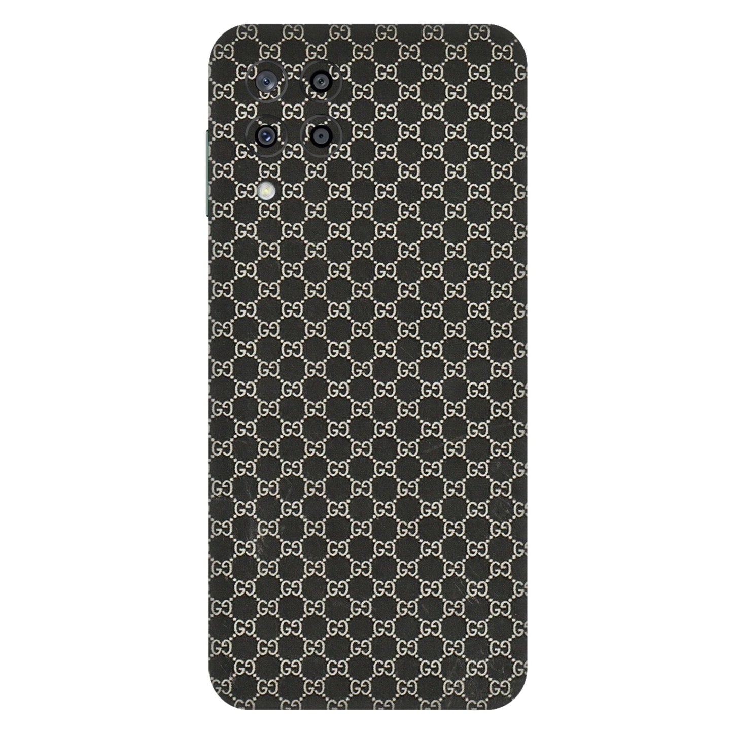 Samsung M/F/Note/Flip and C Phone Skins (All Models) - Black G Print - 3D Embossed Finish (L-109) Samsung Galaxy M33 (5G)