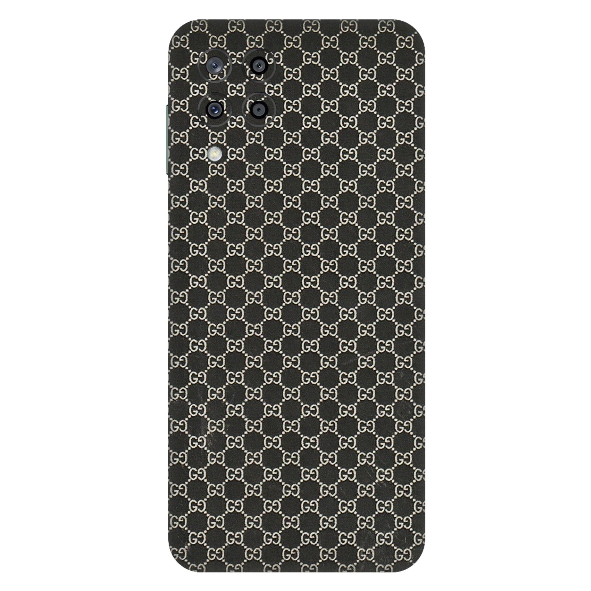 Samsung M/F/Note/Flip and C Phone Skins (All Models) - Black G Print - 3D Embossed Finish (L-109) Samsung Galaxy M33 (5G)