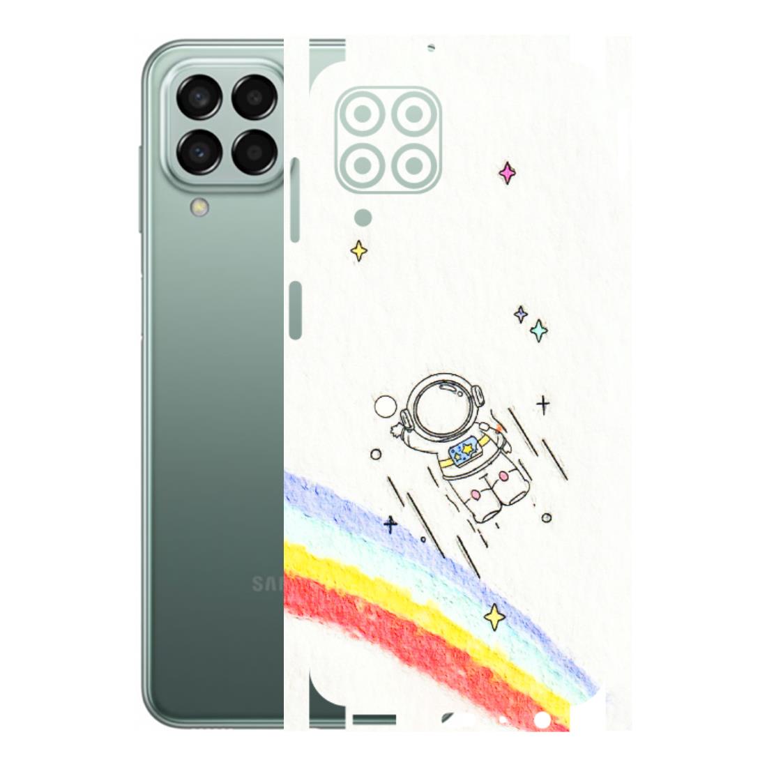 Samsung M/F/Note/Flip and C Phone Skins (All Models) - Milkyway Astronaut - 3D Embossed Finish (L-110) Samsung Galaxy M33 (5G)