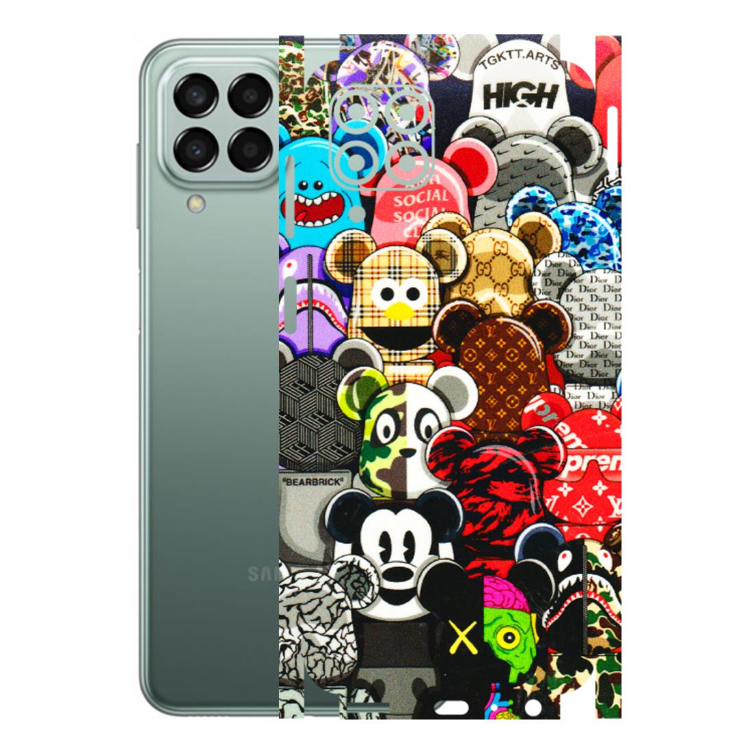 Samsung M/F/Note/Flip and C Phone Skins (All Models) - More Mickey Mouses - 3D Embossed Finish (L-118) Samsung Galaxy M33 (5G)