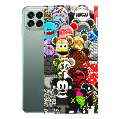 Samsung M/F/Note/Flip and C Phone Skins (All Models) - More Mickey Mouses - 3D Embossed Finish (L-118) Samsung Galaxy M33 (5G)