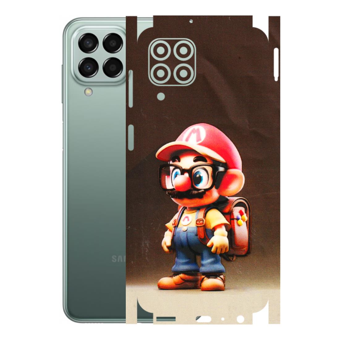 Samsung M/F/Note/Flip and C Phone Skins (All Models) - Little Mario - 3D Embossed Finish (L-119) Samsung Galaxy M33 (5G)