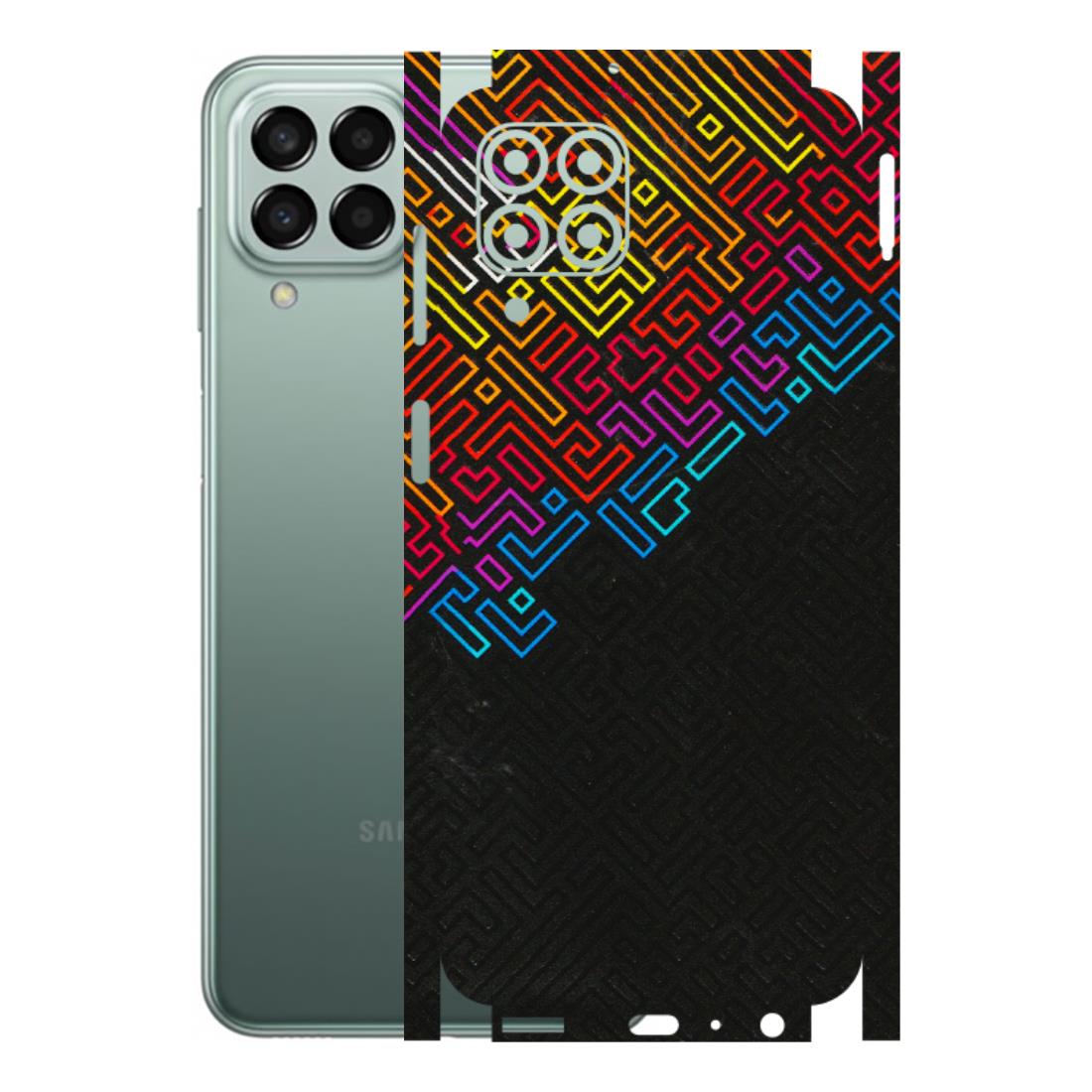Samsung M/F/Note/Flip and C Phone Skins (All Models) - Dotme Pattern Art - 3D Embossed Finish (L-121) Samsung Galaxy M33 (5G)