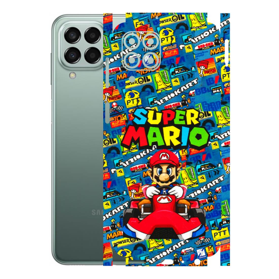 Samsung M/F/Note/Flip and C Phone Skins (All Models) - Super Mario Kart - 3D Embossed Finish (L-140) Samsung Galaxy M33 (5G)