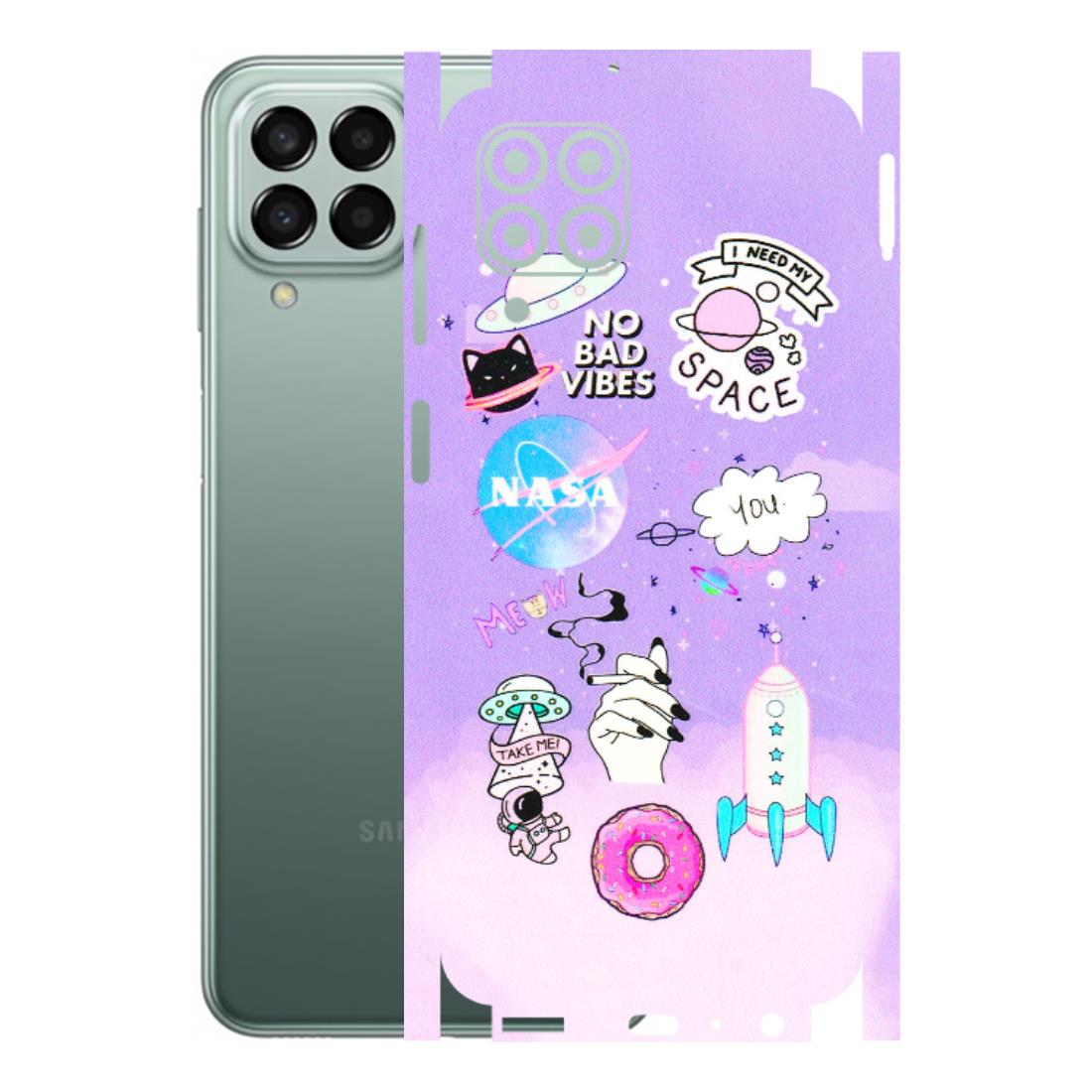 Samsung M/F/Note/Flip and C Phone Skins (All Models) - I Need My Nasa Skin - 3D Embossed Finish (L-149) Samsung Galaxy M33 (5G)
