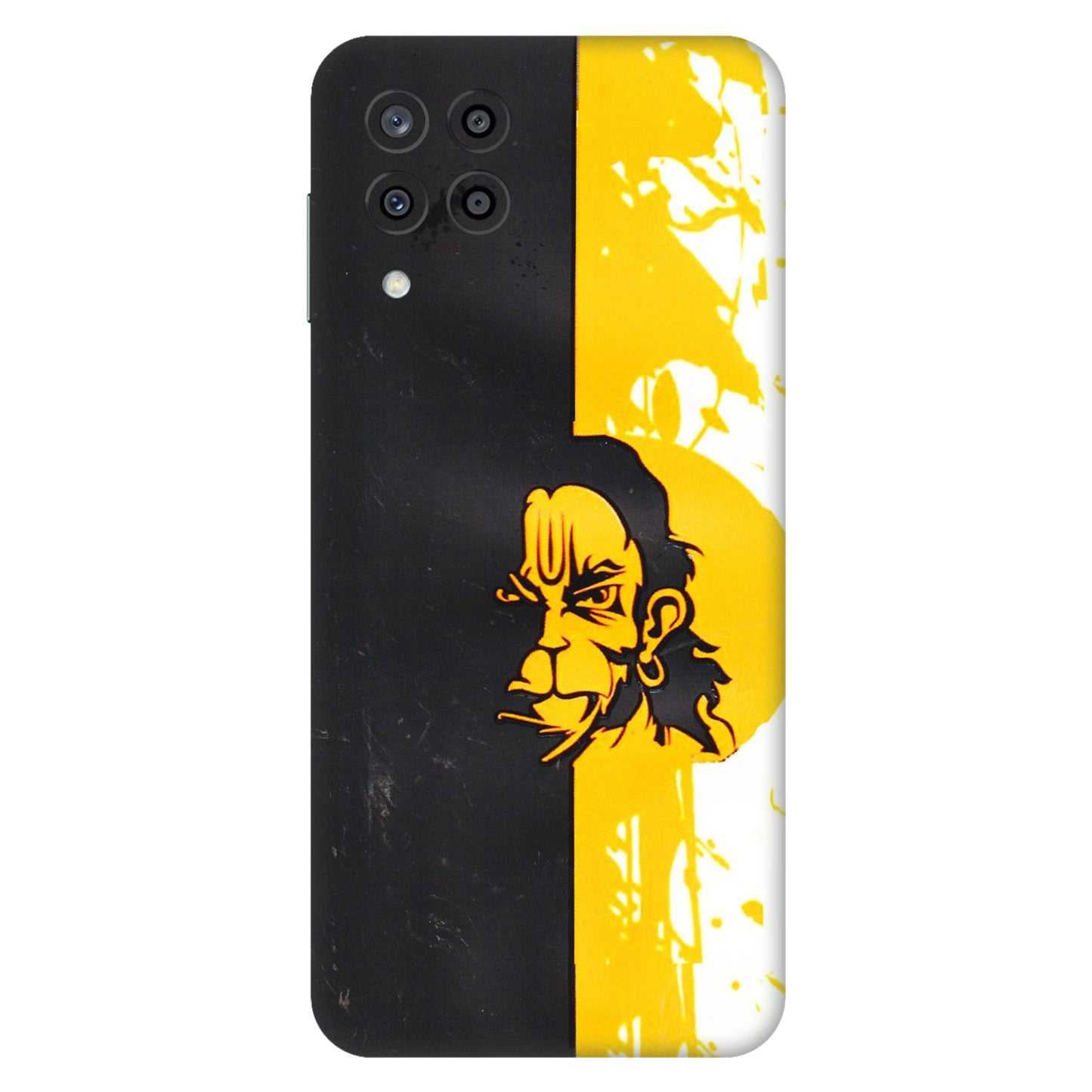 Samsung M/F/Note/Flip and C Phone Skins (All Models) - Bajrangbali - 3D Embossed Finish (L-151) Samsung Galaxy M33 (5G)