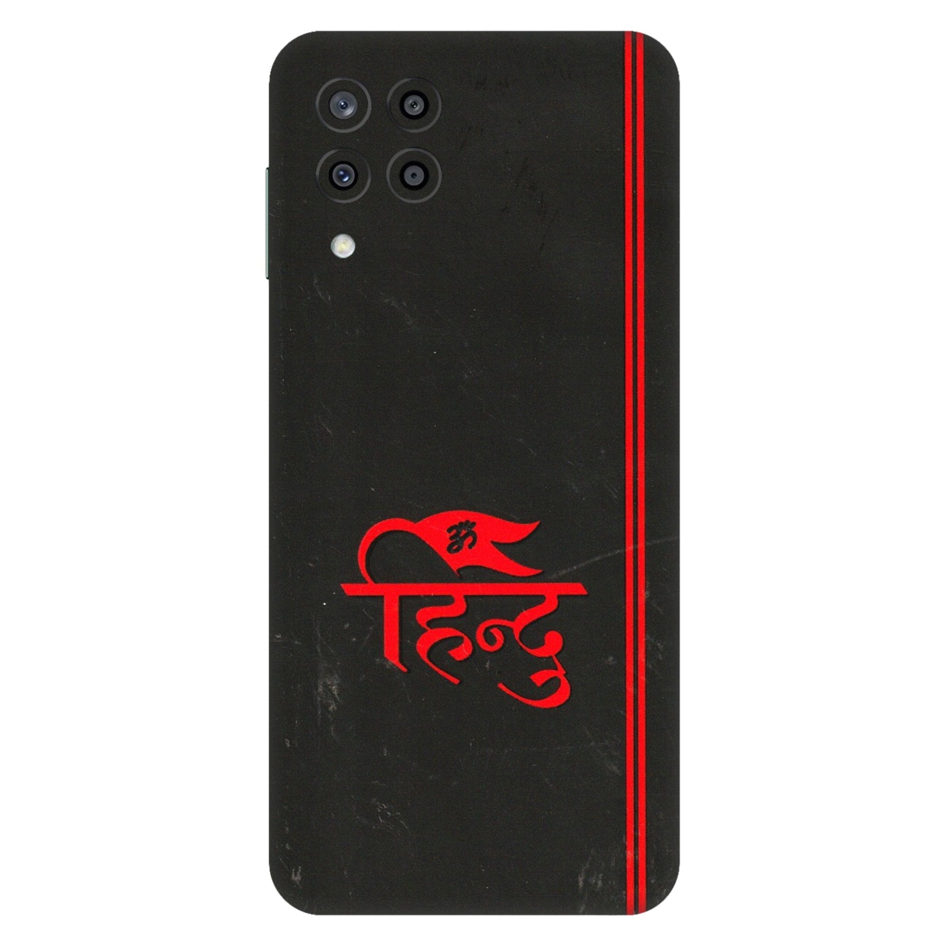 Samsung M/F/Note/Flip and C Phone Skins (All Models) - Hindu Black - 3D Embossed Finish (L-153) Samsung Galaxy M33 (5G)