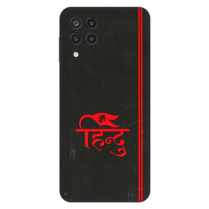 Samsung M/F/Note/Flip and C Phone Skins (All Models) - Hindu Black - 3D Embossed Finish (L-153) Samsung Galaxy M33 (5G)
