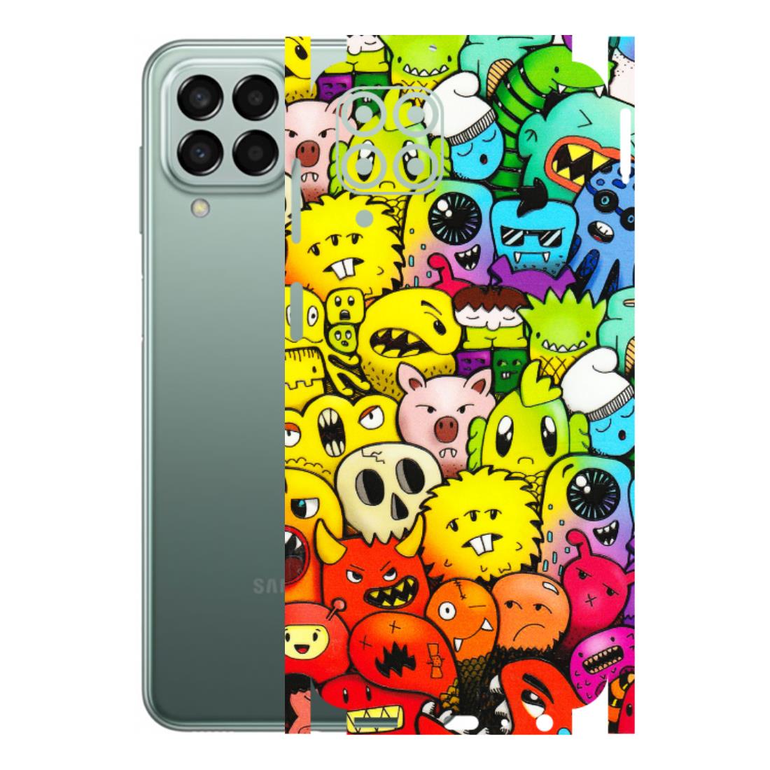 Samsung M/F/Note/Flip and C Phone Skins (All Models) - Angry Funkies - 3D Embossed Finish (L-169) Samsung Galaxy M33 (5G)
