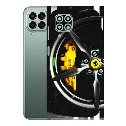 Samsung M/F/Note/Flip and C Phone Skins (All Models) - Ferrari Wheel Alloy - 3D Embossed Finish (L-173) Samsung Galaxy M33 (5G)